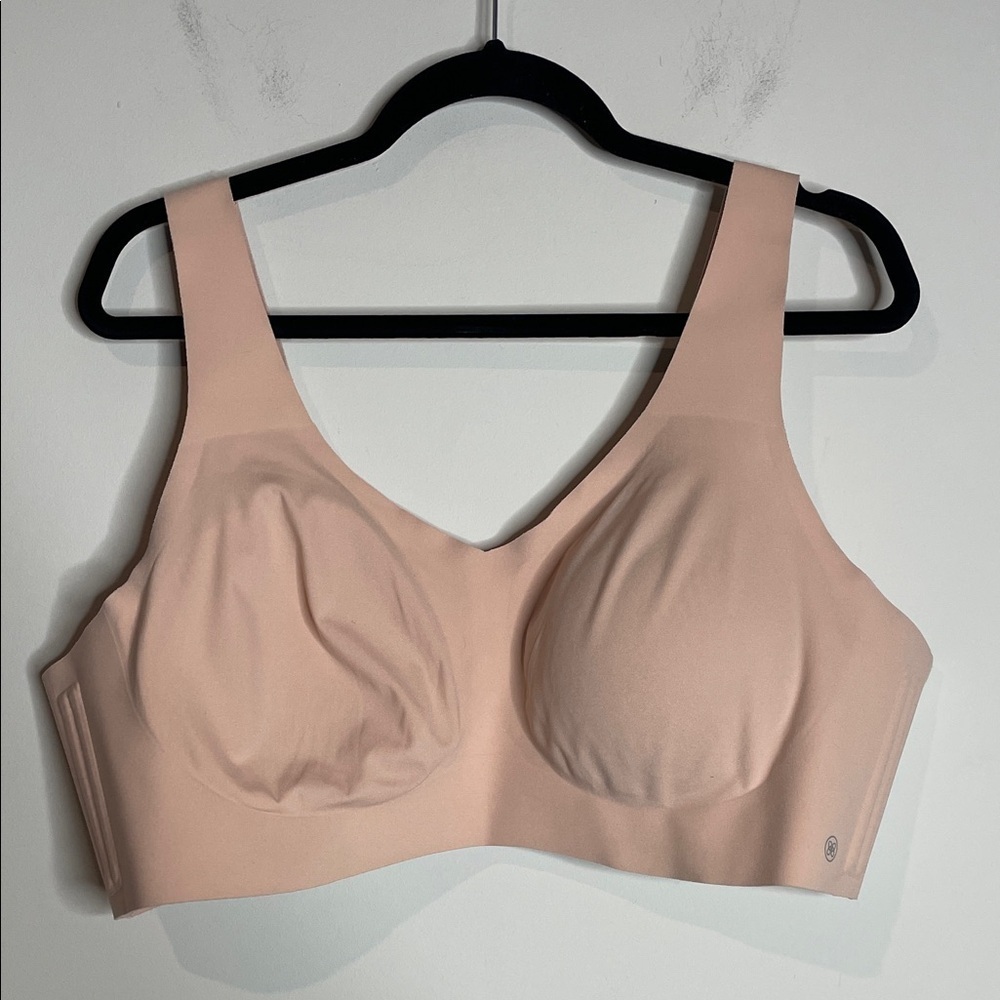 Honeylove | V-Neck Seamless Nude Bra Size 3X